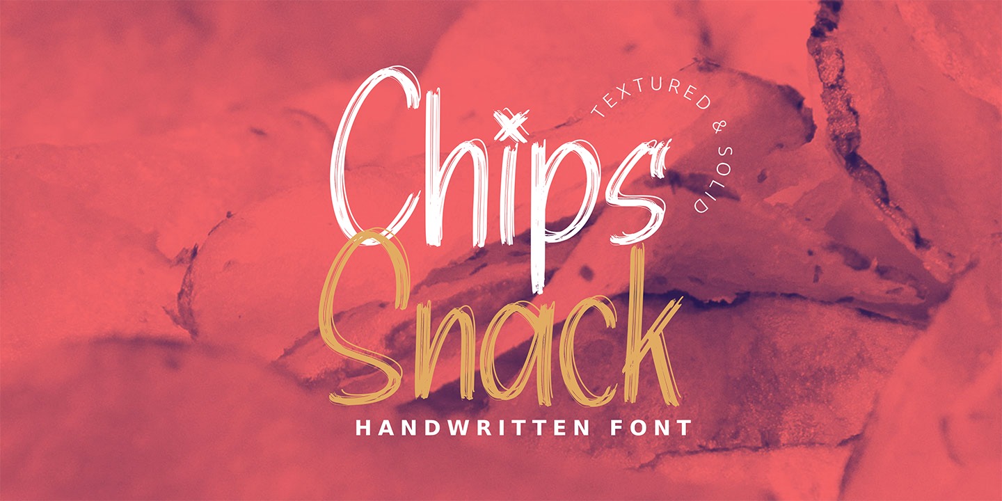 Ejemplo de fuente Chips Snack #9